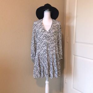 Zara Dress with Balloon Sleeves